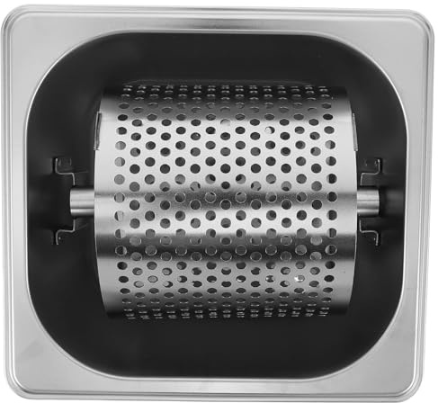 DECORNIJIA Rouleau à Beurre en Acier Inoxydable 18L Support Antirouille Outil Professionnel pour Étaler Beurre sur Hamburgers Pâtisseries et Grillades Facile à Nettoyer la Cuisine et