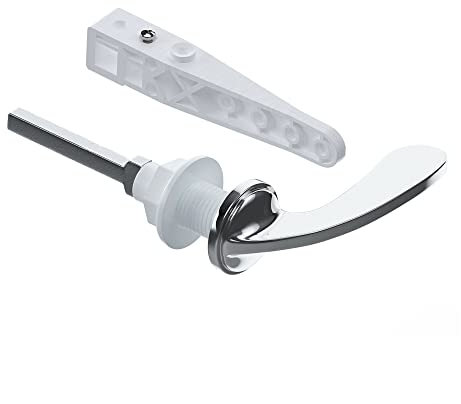 SWEETY HOUSE SWEET HOUSE Ideal Standard Style 3/8 Flush Tank Cistern Metal Lever Chrome Toilet WC Handle