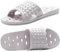 CZGCPYC Bath Slippers with Drainage Holes, Quick-Drying Non-Slip Slippers for Home, Dormitory, Bathroom - Unisex Purple EU 37-38