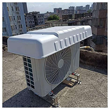 FUYAO Mini Split Heat Pump AC Unit Cover - Waterproof Sun Shade For Outdoor Window Air Conditioning, Protects Condenser And Compressor From Sun And Weather Damage