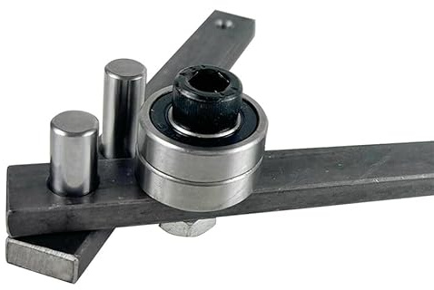 1-10MM Kleine manuelle Biegemaschine Verstärkter Flacheisen-Bieger Kupfer Eisen Stahldraht Winkel-Bieger Angelhaken Formwerkzeug