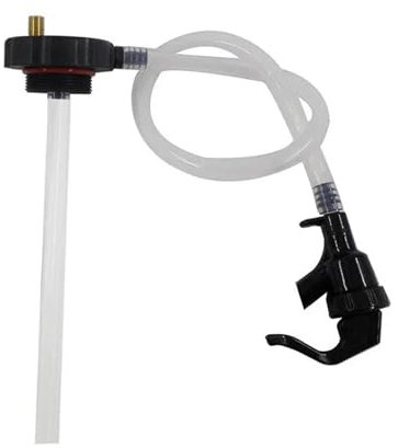 Attrezzatura per la produzione di birra Fusto di birra Lancia di base con tubo flessibile in silicone da 80 cm Rubinetto for picnic Giunto for fusto Kit distributore di birra in plastica portatile for