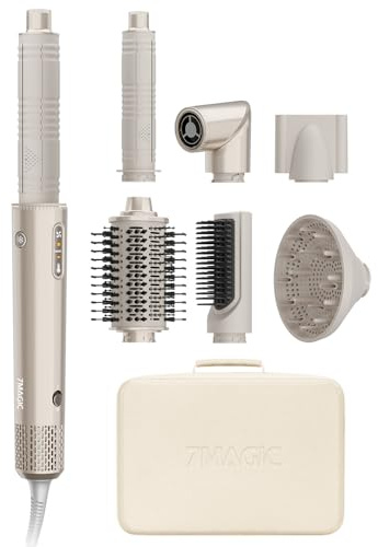 Air Styler 7 in 1, Asciugacapelli con Diffusore, Spazzola Asciugacapelli