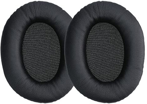 kwmobile 2X Ohrpolster kompatibel mit Kingston HyperX Cloud II 2 / Cloud III 3 / III S / 3S Polster - Kopfhörer Polster aus Kunstleder für Over Ear Headphones