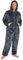 CityComfort Herren Overall Jumpsuit, One Piece Anzug Fleece Onesie Herren Flauschig Einteiler Schlafanzug Herren und Teenager Jungen M-XL, Geschenke für Männer (L, Grau)