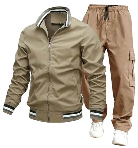 EJIMUQO Tuta Uomo Con Cappuccio Sauna Dimagrante Completa Felpata Apicoltore Cotone Trapstar Shooters Sportiva Elegante Curvy Cerimonia