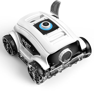(2026 Upgraded) WYBOT Osprey 300II Robotic Pool Vacuum, 130 Mins Runtime, Cordless Pool Cleaner with Strong Suction, Auto-Parking, LED Indicator, Ideal for Above/Inground Pool Up to 1300 Sq.ft