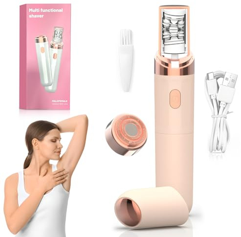 Soft Pro Skin Facial Hair Remover, 2025 New Facial Epilator for Women, Face Hair Removal Device, Lady Epilatór Body Hair Remover, Washable Portable Epilator for Women Cordless with Smart Light