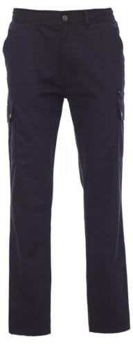Payper Pantaloni da Uomo Forest in 100% Cotone per Lavoro e Divisa Aziendale 6 Tasche e Portametro (IT, Testo, L, Regular, Regular, Blu Navy)