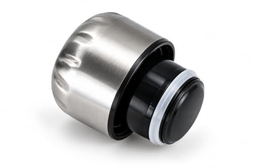 Tapón Repuesto Otto Koning Color Plata Acero Inoxidable, Sin BPA, Compatible con Botellas de 1000ml
