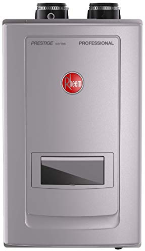 Rheem Prestige Condensing Tankless Gas Indoor Natural Gas Water Heater With Built-in Recirculation 10.0 GPM - RTGH-RH10DVLN