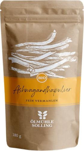 Ölmühle Solling Ashwagandha Pulver, 180 g