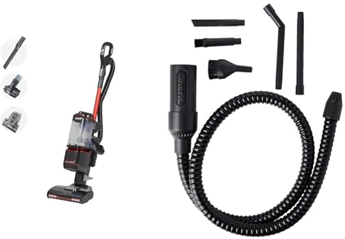 Shark Corded Upright Vacuum Cleaner 1.1L with Lift-Away Technology, Red/Black, NV602UKT Car Detail Kit [XHMCR380EUK] Official Accessory, Grey