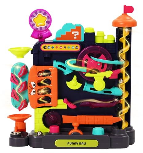 Juguetes Gravity Maze para Niños, Pista de Obstáculos Vertical, Canicas para Niños, Juego de Lógica, Juego de Coordinación Ocular, Juguete Educativo STEM, Pista de Canicas para Mayores de 6 Años.