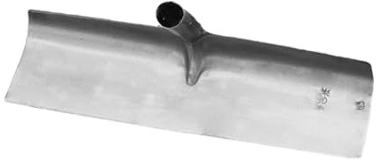 HEMOTON Pala Metálica para Estiércol De Aves y Porcinas, Uso Agrícola y Ganadero, Tamaño Grande 50 Cm, Material Resistente y Práctico para Limpieza De Excrementos