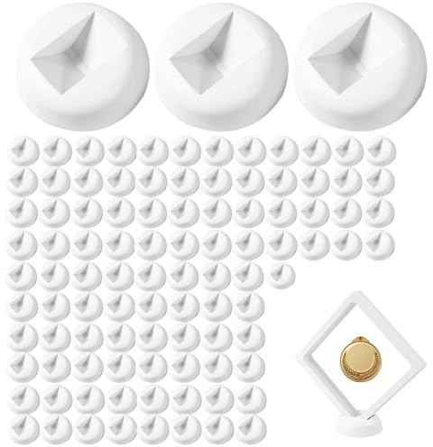 Soporte de exhibición - Expositores | Soporte de pantalla, base de exhibición de mesa para monedas de desafío, soporte de almacenamiento de marco flotante multifuncional para almacenar sellos