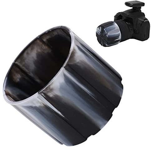 SLR Camera Silicone Lens Cover, Universal Lens Cap Camera Lens Caps Waterproof Fallproof SLR Camera Silicone Lens Compressible 65-110mm/2.6-4.3in for Lens Protection