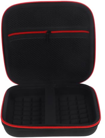 Uonlytech Housse Disque Dur Externe Et De Rangement Câble Données Pochette De Voyage À Fermeture Éclair avec Dragonne pour Power Bank Casque Câbles USB Et Accessoires Numériques 7.09 in