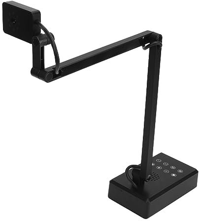 4K USB-dokumentwebbkamera, 16 MP Ultra High Definition-dokumentkamera med 5 Justerbara Vinklar för Livestreaming, Distansinlärning, Skanna Streckkoder, OS X, Windows, Android