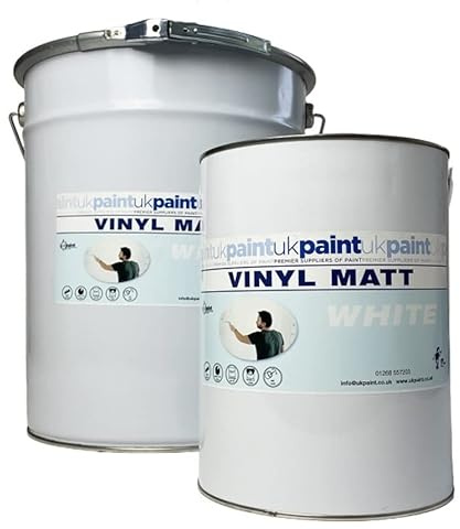 Basildon Paints White - Vinyl Matt Emulsion - 20 Litres