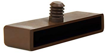 Soportes para listones de cama de 70 mm para marcos de madera, 1 punta (paquete de 10)