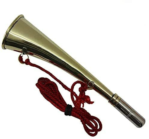 SOLID BRASS COUNTRY HORN Outdoor Country Sports Hunting Bugle Bespoke