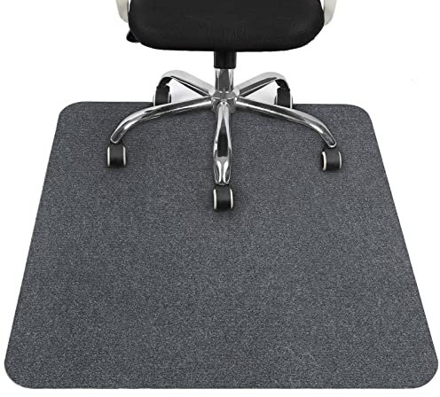 COSYLAND Golvskyddsmatta, Stolmattor, Kontorsstolunderlägg, Multifunktionell Stolmatta, Kontorsmatta för Hemmet, Kontor, Grå