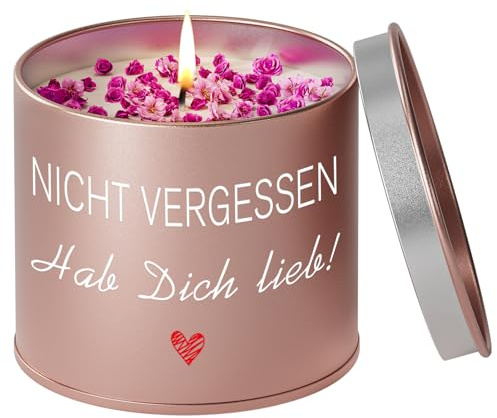 TheGiffter Geschenk für Freundin,9oz Lavendel Duftkerzen Beste Freundin Geschenke Geburtstag Ich liebe Dich Geburtstag Weihnachten Geschenk für Frauen Beste Freundin Mama Schwester Partner Ehefrau