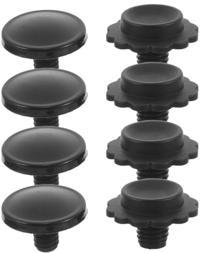 VALICLUD Kit 8 Pezzi Tappi Copertura Superiore per Ombrellone 6Mm e 8Mm Sostituzione Punta Ombrello Antipioggia in Plastica Resistente Accessori Riparazione Ombrelli da Esterno e Interno