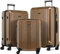 FERGÉ Kofferset 3 TLG Hartschale mit TSA-Zahlenschloß Cannes Reisekoffer Trolley-Set (Handgepäck, L, XL) 3er Set Hartschalenkoffer Roll-Koffer 4 sanfte Rollen robuster Polycarbonat Koffer