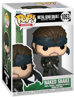 Funko Pop! Games: Metal Gear - Naked Solid Snake - Metal Gear Solid - Vinyl Collectible Figure - Gift Idea - Official Merchandise - Toy for Children and Adults - Video Games Fans