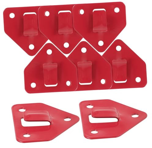 jojofuny 8stücke Feuerlöscher-wandhalterung Aus Metall Installieren Stabil Und Praktisch Für Wandmontage Spart Platz Und Ermöglicht Schnellen Zugriff