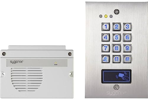 Sygonix 1582021 Codeschloss Unterputz IP66 mit beleuchteter Tastatur, mit separater Auswerteeinheit