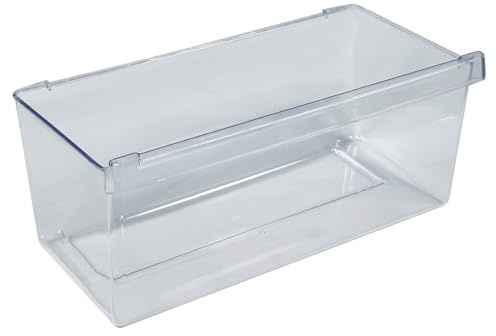 easyPART Compatibile con Bauknecht 480132101015 - Vassoio per verdure e verdura, 445 x 205 x 250 mm, adatto anche per frigorifero Indesit C00344964 smeg 761170391