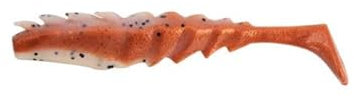 Berkley Gulp!® Nemesis Prawn Paddle Tail; Salzwasser-Angelköder für Raubfische; Garnelen-Imitation, maximale Duftstreuung für Boots- und Uferangeln, 12,5cm, New Penny