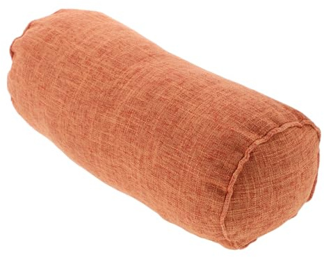 POPETPOP Almohada de Yoga con Rollo Cervical Y Funda Extraíble para Relajarse Dormir Y Viajar