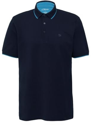 s.Oliver Sportives Piqué-Poloshirt mit Kontrast-Details