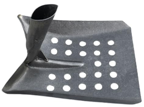 YARNOW Outils De Nettoyage des Égouts Pelle à De Nettoyage De Volaille Outil De Jardinage Terreau Pelles pour Creuser Déligneuse De Jardin Trancheuse Désherbage Pelle Plate Métal