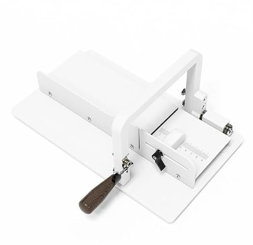 Soap Cutter Tool - Professional Adjustable Wire Soap Cutting Tool with Size Scale, Full Metal Structure for Handmade Soap, Cheese, Butter, and Candle DIY