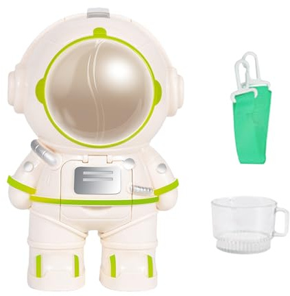 Desk Water Dispenser | Astronaut Water Drinking Machine with Waters and Adjustable Strap, Rechargeable Mini Toy Dispenser | Portable Game Accessory