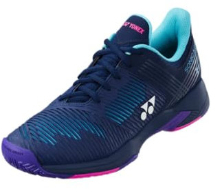 YONEX Damen Sonicage 2 All-Court Tennisschuhe, Marineblau/Blau-Violett, 39 EU
