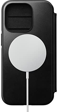 NOMAD Base One Max 3 in 1 Ladestation | Fast Charging für Apple Watch | Laden über Qi und MagSafe | iPhone Laden mit bis zu 15 Watt| inklusive Ladekabel | hochwertige Materialien | Carbide