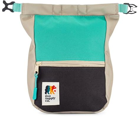 Oso Supply Co - Large Roll Down Bouldering Chalk Bucket (Cascade Green)