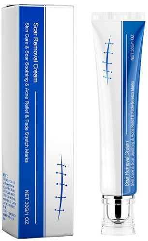 30g Narbe Gel-Creme Scar Gel Narbensalbe medizinisches Silikon Narbensalbe Narbensalbe Nach Op, für Narben aller Art frische und alte Narben