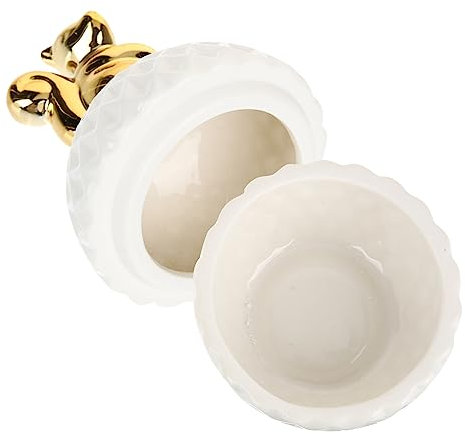 Veemoon Boîte à Bijoux Décorative Avec Motif Animal Rangement Pour Bagues Et Boucles Oreilles Boîte De Stockage Compacte Pour Bureau Et Maison Pour Organiser Accessoires