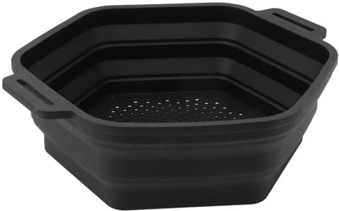 Sxhlseller Secchiello per Bagno di Ghiaccio Pieghevole in Silicone, Facile Manutenzione, Bagno di Ghiaccio Portatile per gli Amanti del Freddo,