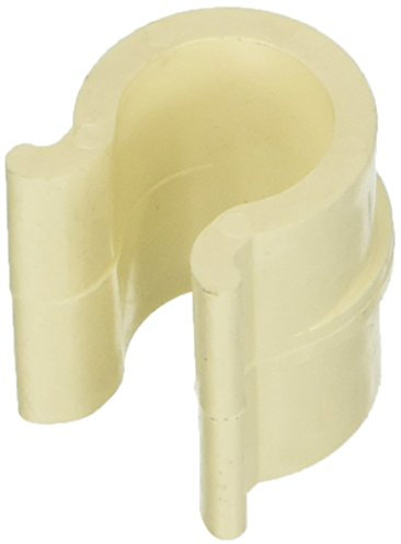 maniver arc100 Clips en platstica fermatelo en platstica fermatelo pour serres, 15 mm, 10 pièces, Blanc