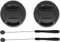 46mm Lens Cap Cover for Nikon Nikkor Z DX 16-50mm f/3.5-6.3 VR,Z DX 24mm f/1.7,Hxdzieory [2 Pack]