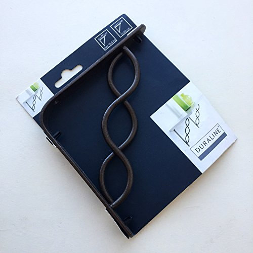 Duraline Scroll Antique Bronze Étagère 14,5 x 14,5 cm