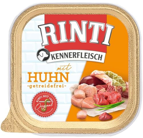 RINTI Kennerfleisch Schale | Huhn | 9X 300g